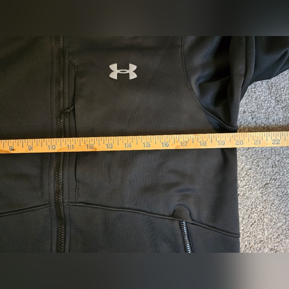 Under Armour Men's Small Storm Coldgear  Infared Softershell Jacket EUC - Picture 5 of 11